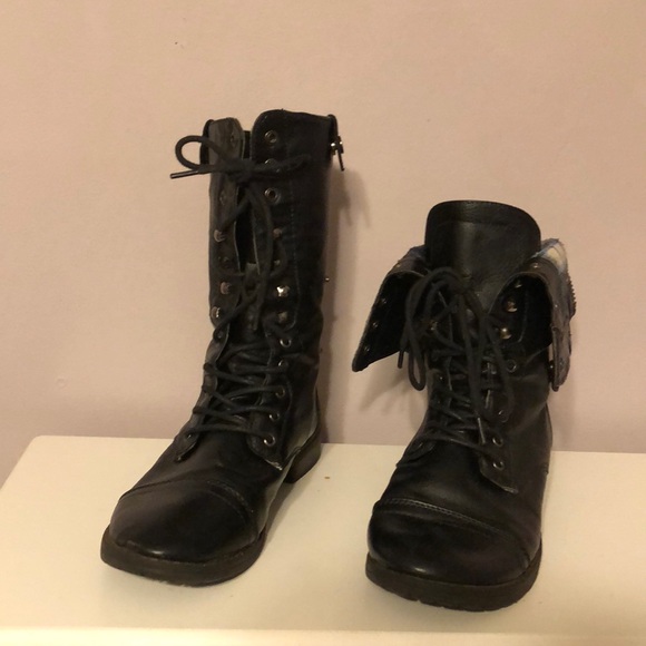 2WAYS COMBAT BOOTS - Picture 3 of 4